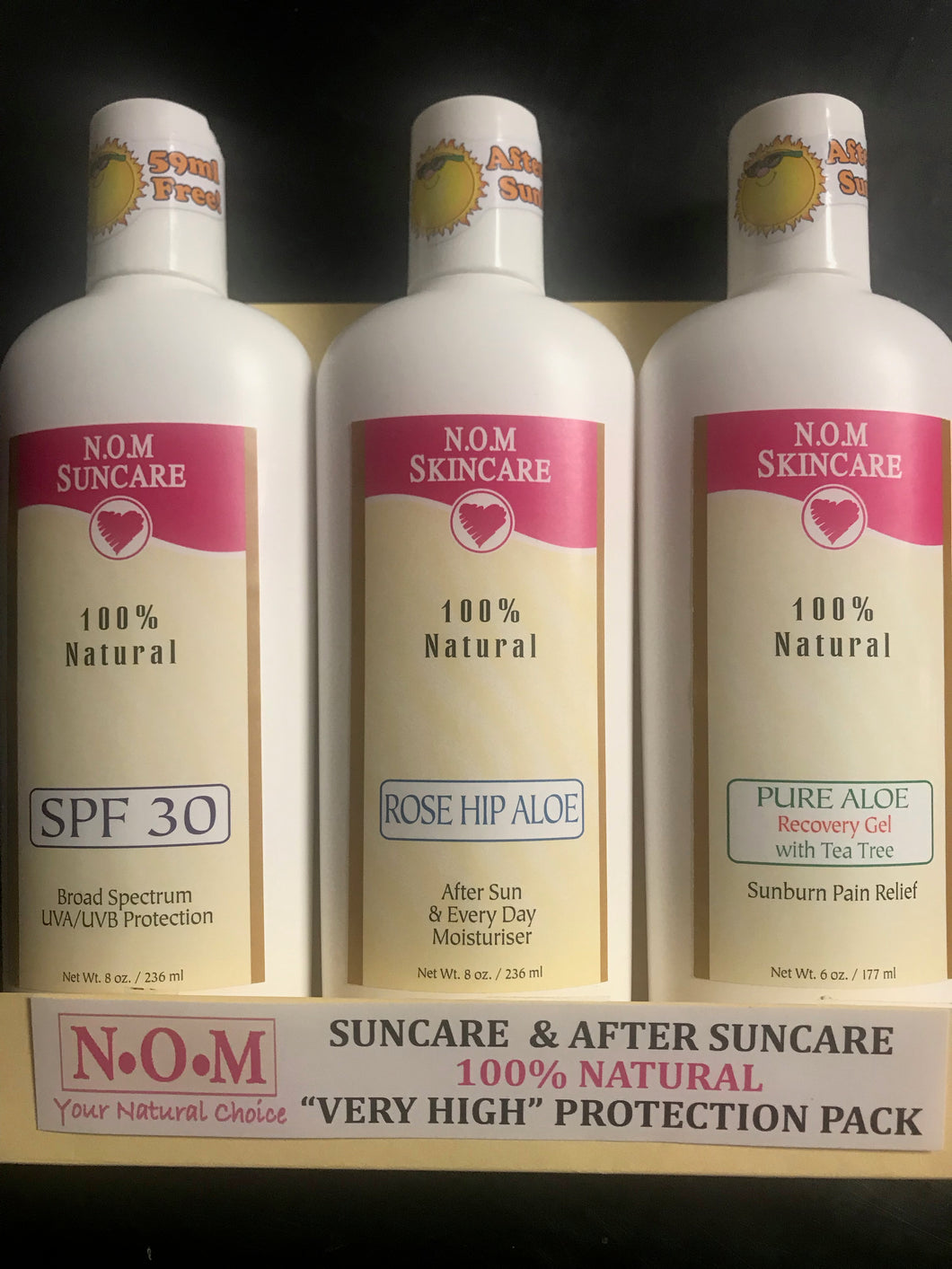 SUNCARE VERY HIGH PROTECTION PACK - 3 x 236ml