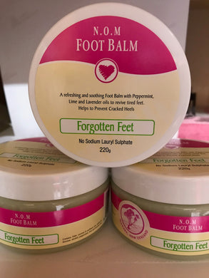 NOM - FORGOTTEN FEET HANDMADE FOOT BALM - 220gm