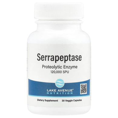 SERRAPEPTASE - 120,000iu x 30 caps
