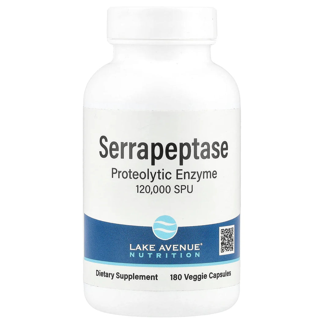 SERRAPEPTASE - 120,000iu x 30 caps