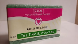 TEA TREE & AVOCADO GOATS MILK SOAP  - 100gm